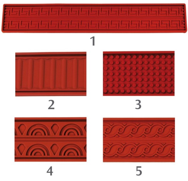 Reliefmatte 60x8cm Rundbogen