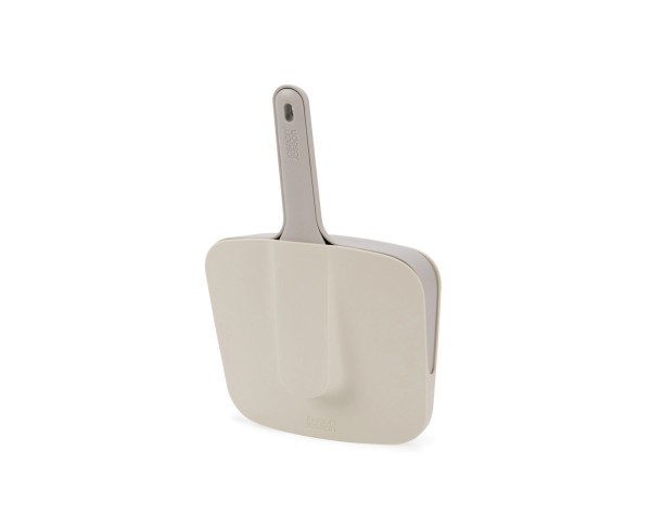 CleanTech Kehrschaufel mit Handbesen 7.8x25.6x93.6cm stone