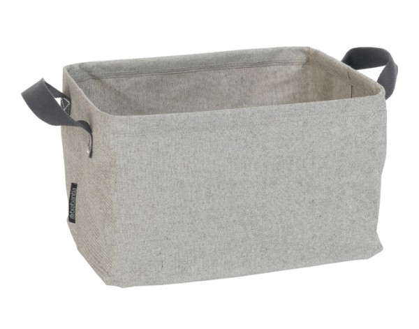Wäschekorb faltbar grau 35l