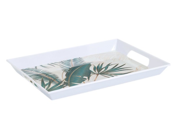 Tablett Palm leaves 50x35