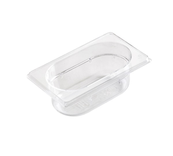 GN Behälter 1/9 Polycarbonat H10cm transparent