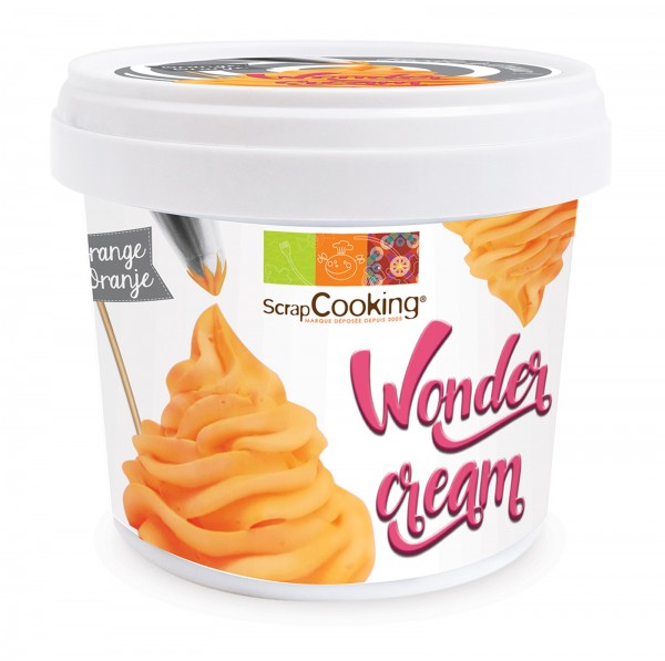 Wonder Cream orange, Vanillegeschmack, 150g