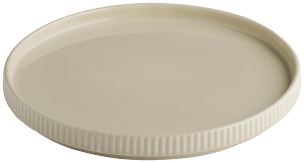 The Grid Teller D23cm H2.5cm sand