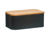 Brotkasten schwarz 31x18cm