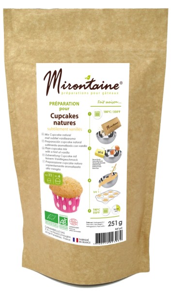 BIO Natur-Vanille Muffin Backmischung 250g