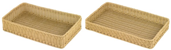 Korb GN 1/1, h-beige, 53x32,5x10cm