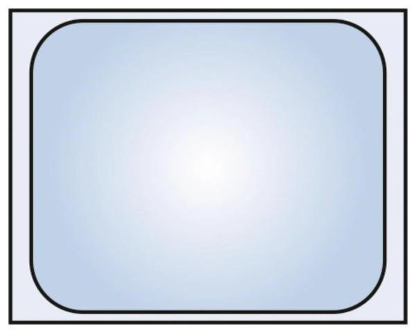 GN Schale 2/1 20cm Polycarbonat
