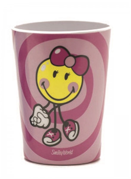 Smiley Kid Girl Becher pink 26 cl