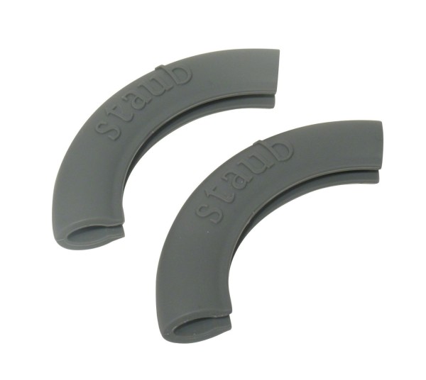 2 Silikonhalter grau