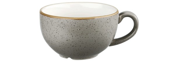 Stonecast Peppercorn Grey Cappuccino Tasse 22.7cl H5.5cm