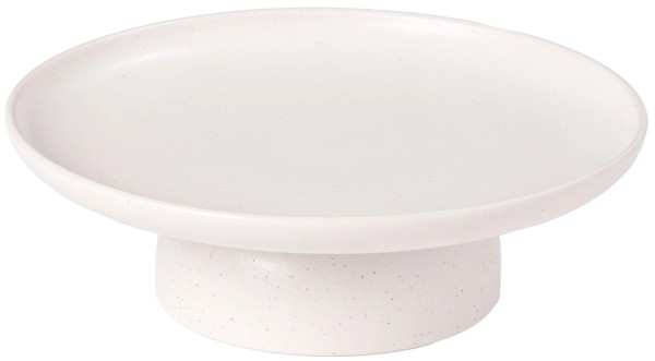 Pacifica Tortenplatte auf Fuss D26.8 H8.9cm salt