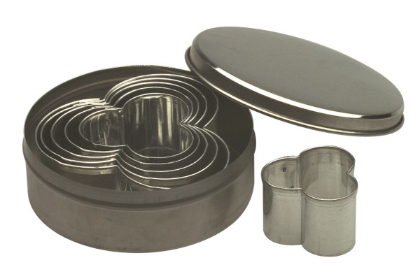 Teigausstecher Set 6tlg Kleeblatt