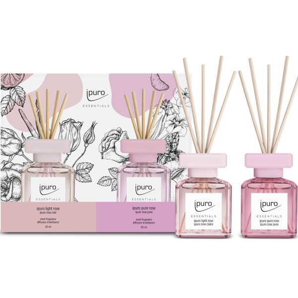 ipuro Geschenkset light & pure rose 2 x 50ml