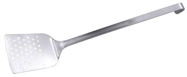 Kippbratpfannenschaufel perforiert 10.5x12cm, Stiel 39.5cm