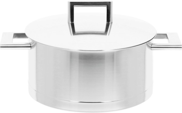 John Pawson 7 Kochtopf 22cm mit doppelwandigem Deckel