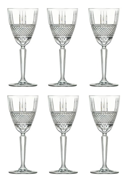 6er Set Brillante Weinglas Ø8.6 H20.5 cm, 29cl
