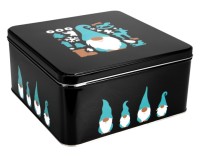 Gebäckdose Wichtel 21x21