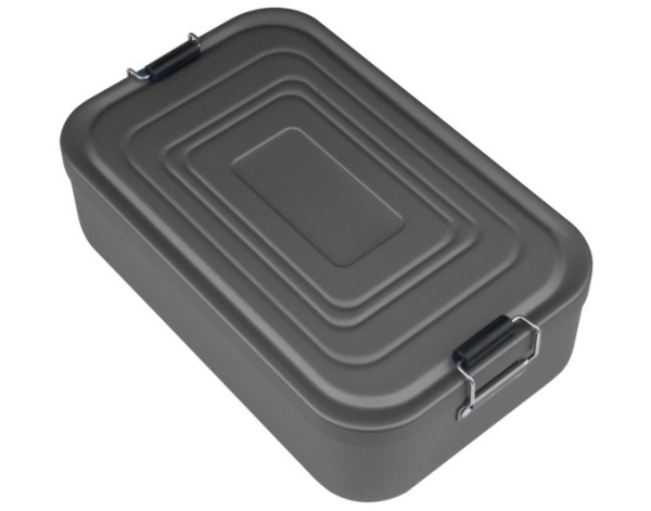 Lunchbox Alu L anth. 23x15x7cm