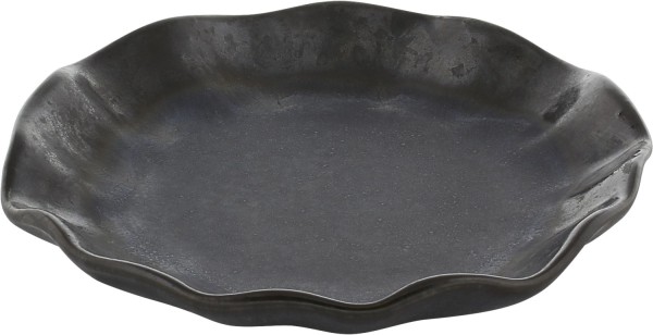 Nami Teller flach D16cm, ebony