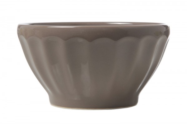 Facetta Schüssel braun, Ø 14 x 7.5 cm