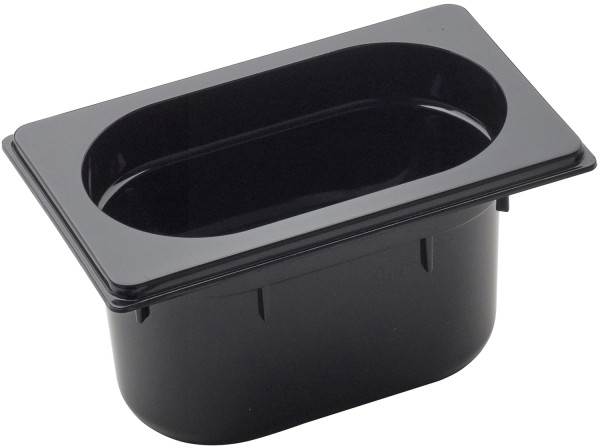 GN Behälter 1/9 Polycarbonat H10cm schwarz