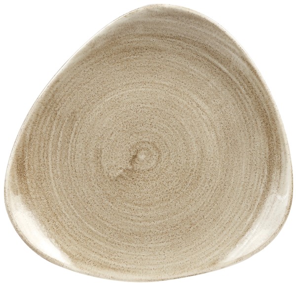 Stonecast Patina Antique taupe Triangel Teller flach 19.2cm