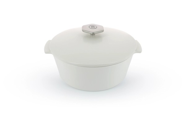 RVL 2 Kasserolle rund, Ø26cm, 3.4l, weiss, Induktion