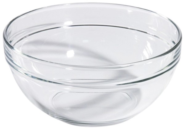 Glasschale 16.5cm, stapelbar