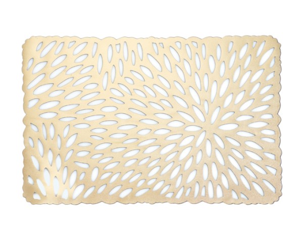 Tischset PVC gold 43.5x28.5cm