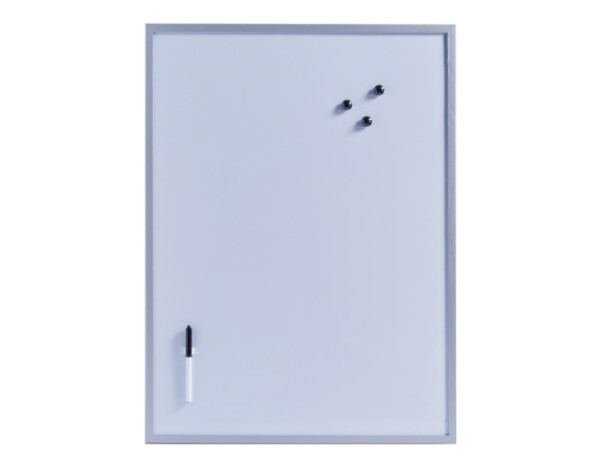 Magnet Memobord grau 60x80cm