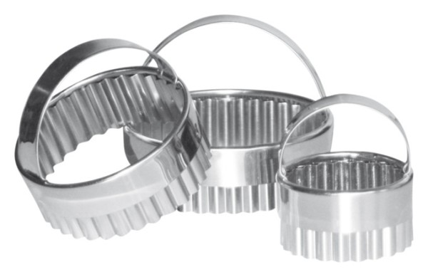 Ausstecher gerippt 3tlg.