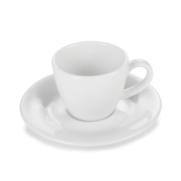 Lipari Moccatasse mit Untertasse 6cl weiss