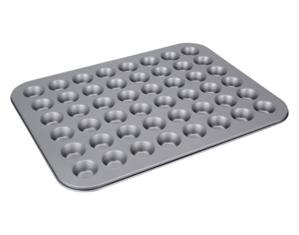 Muffinblech Mini 40x3cm silber