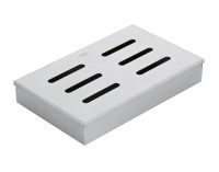 Räucherbox Inox 21.5x13.5cm