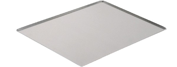 Backblech Alu GN 1/1 H:1cm mit schräger Kante