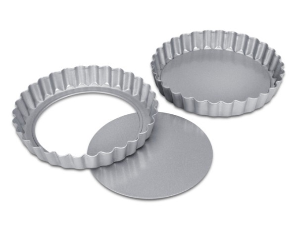 Tarteform 2er ø 12x1.8 sil