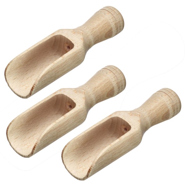 3er Set Gewürzschaufeln Midi 4ml 7.5x2.5x1.8cm