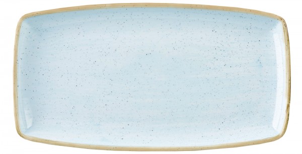 Stonecast Duck Egg Blue Platte rechteckig 35x18.5cm
