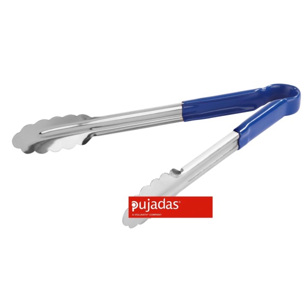 Buffetzange Griff blau 30cm