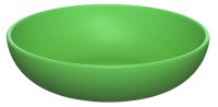Schale Biopolymer 18cm grün