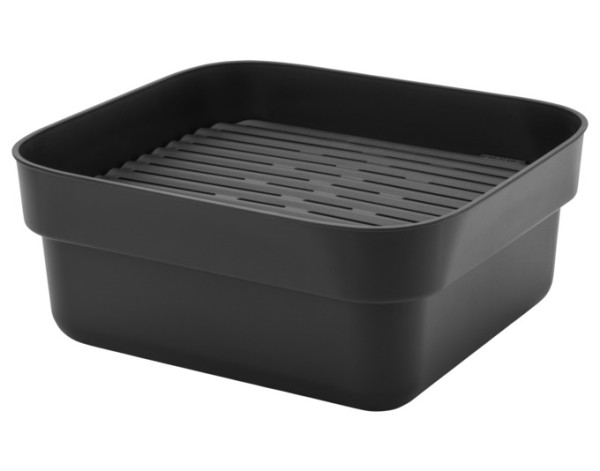 Spülbecken Boden dark grey