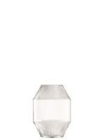 Rotunda Vase H37cm Klar
