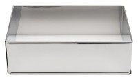 Backrahmen hoch eckig 25-46cm