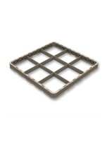 Aufsatz geschlossen 9 Fächer Glas max D15.1cm