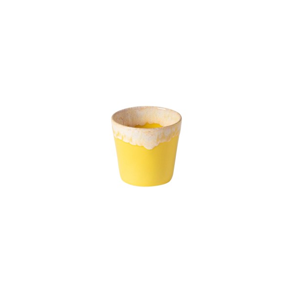 Grespresso Kaffeetasse 190ml D8cm H7.5cm gelb