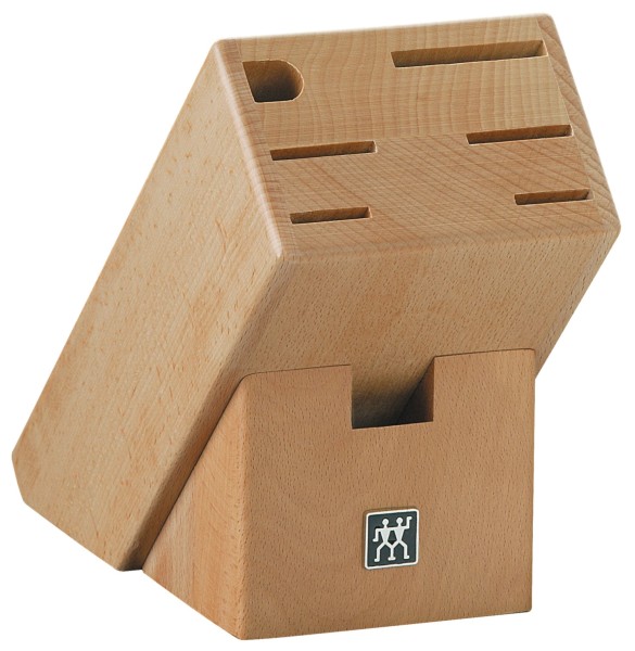 Messerblock, natur 195mm