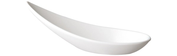 Dip und Fingerfoodlöffel MingHing, ca. 10.8x4.5cm weiss