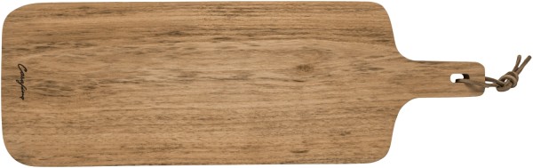 Eichenholz-Servier- und Schneidebrett, 54 x 18 x 2,2 cm