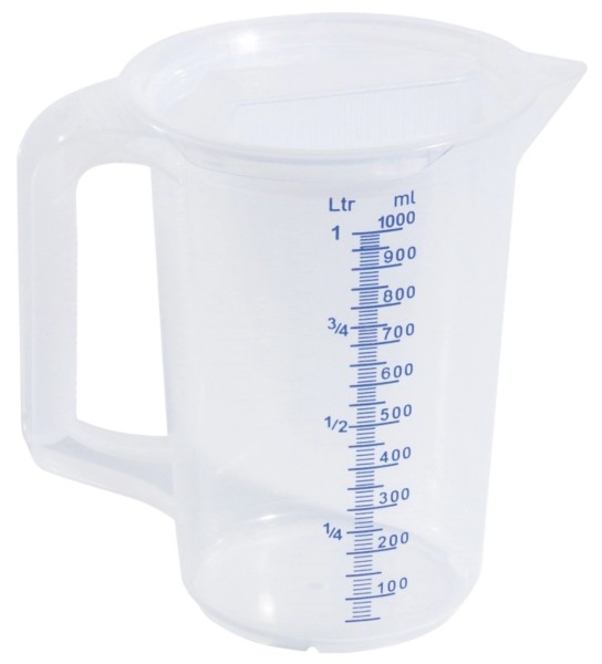 Messbecher 1 l mit Deckel