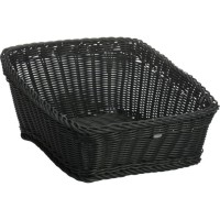 Präsentationskorb, schwarz, 52x50x14/24cm